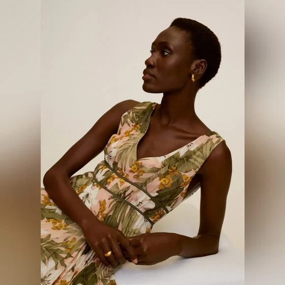 MANGO Floral Print Dress - Picture 3 of 16